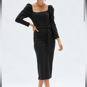 MINKPINK Puffed Shoulder Dress